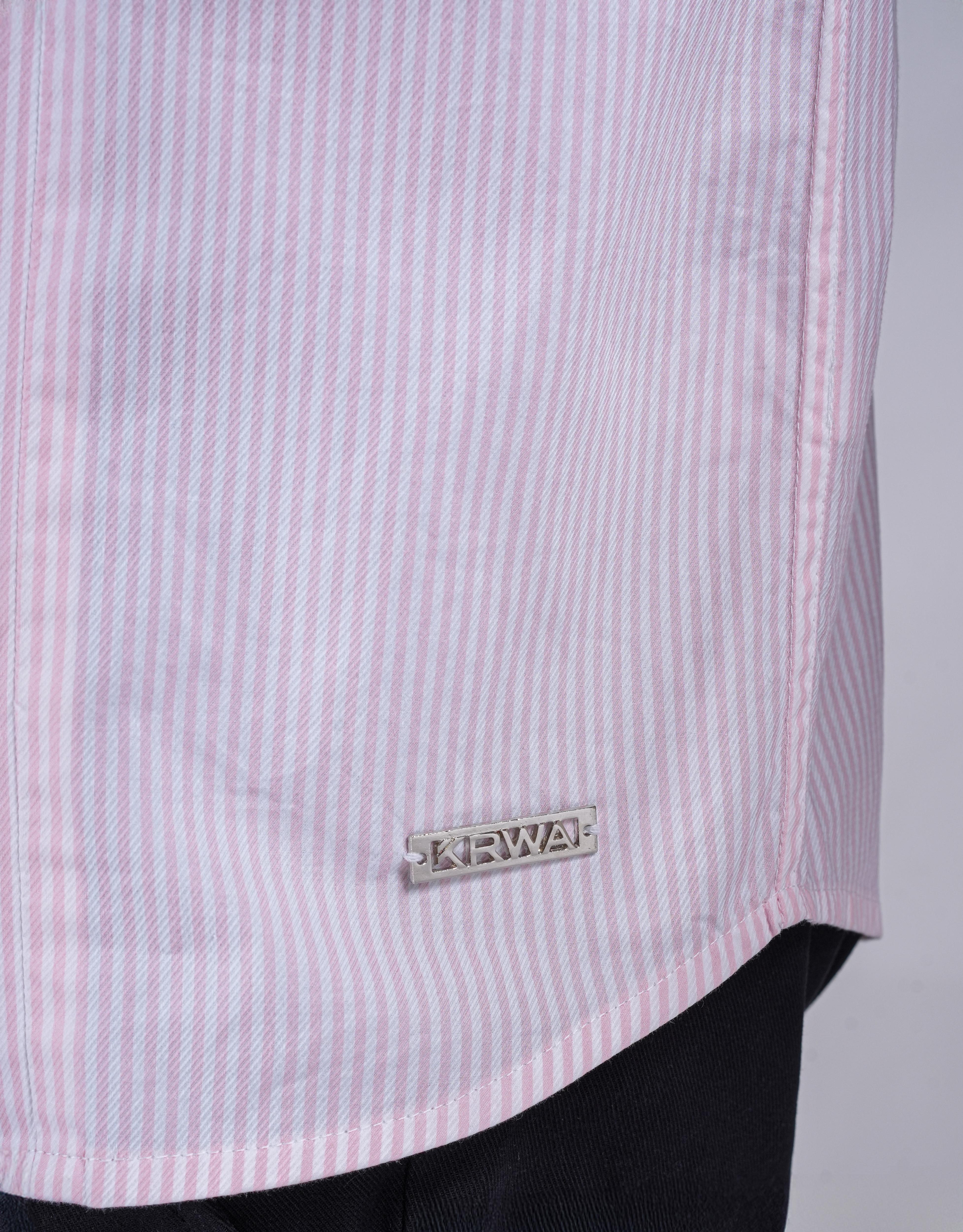 Unisex Paneled Pink Shirt