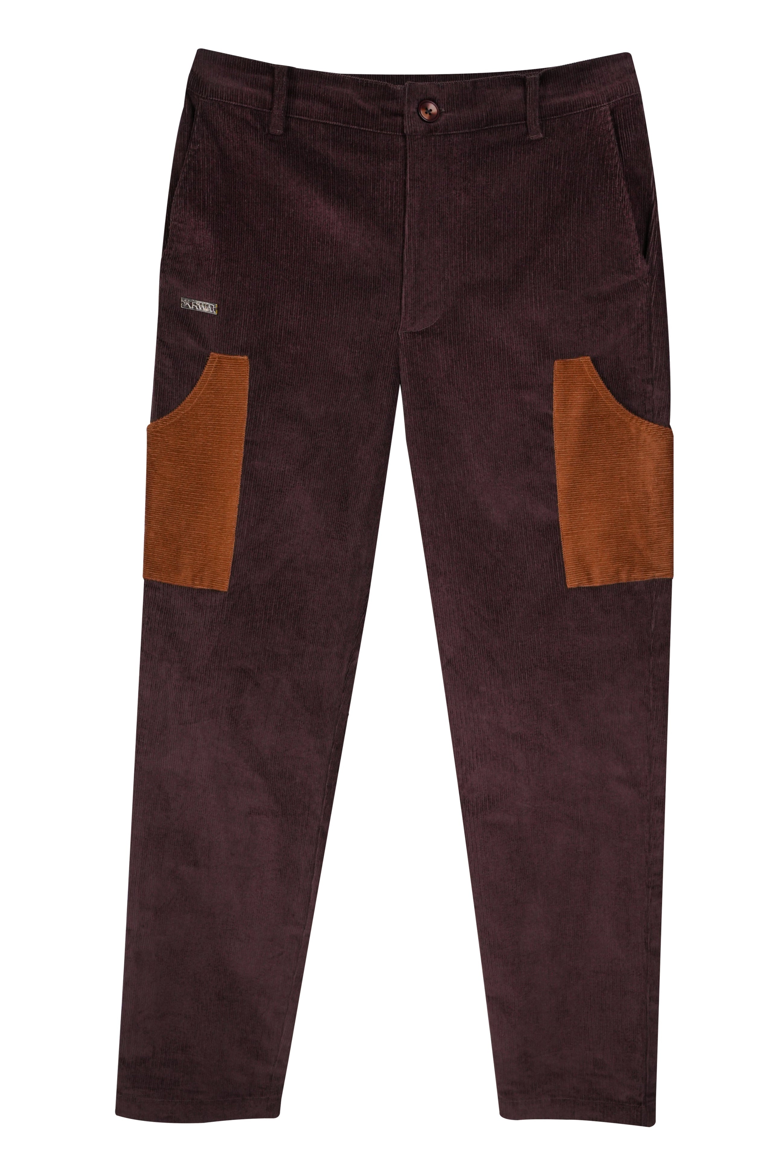 Dual-Tone Corduroy Chinos