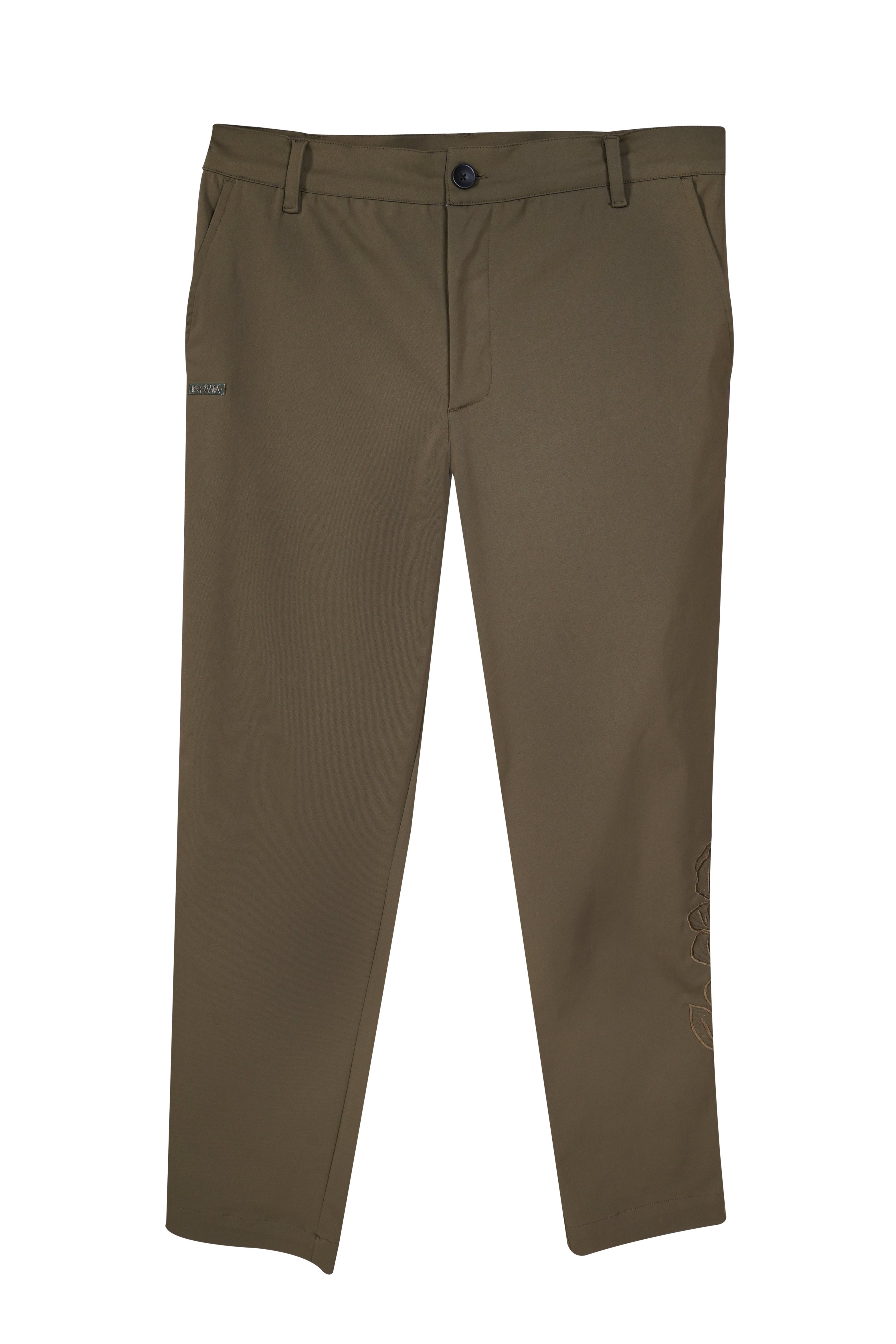 Olive Bloom Chinos